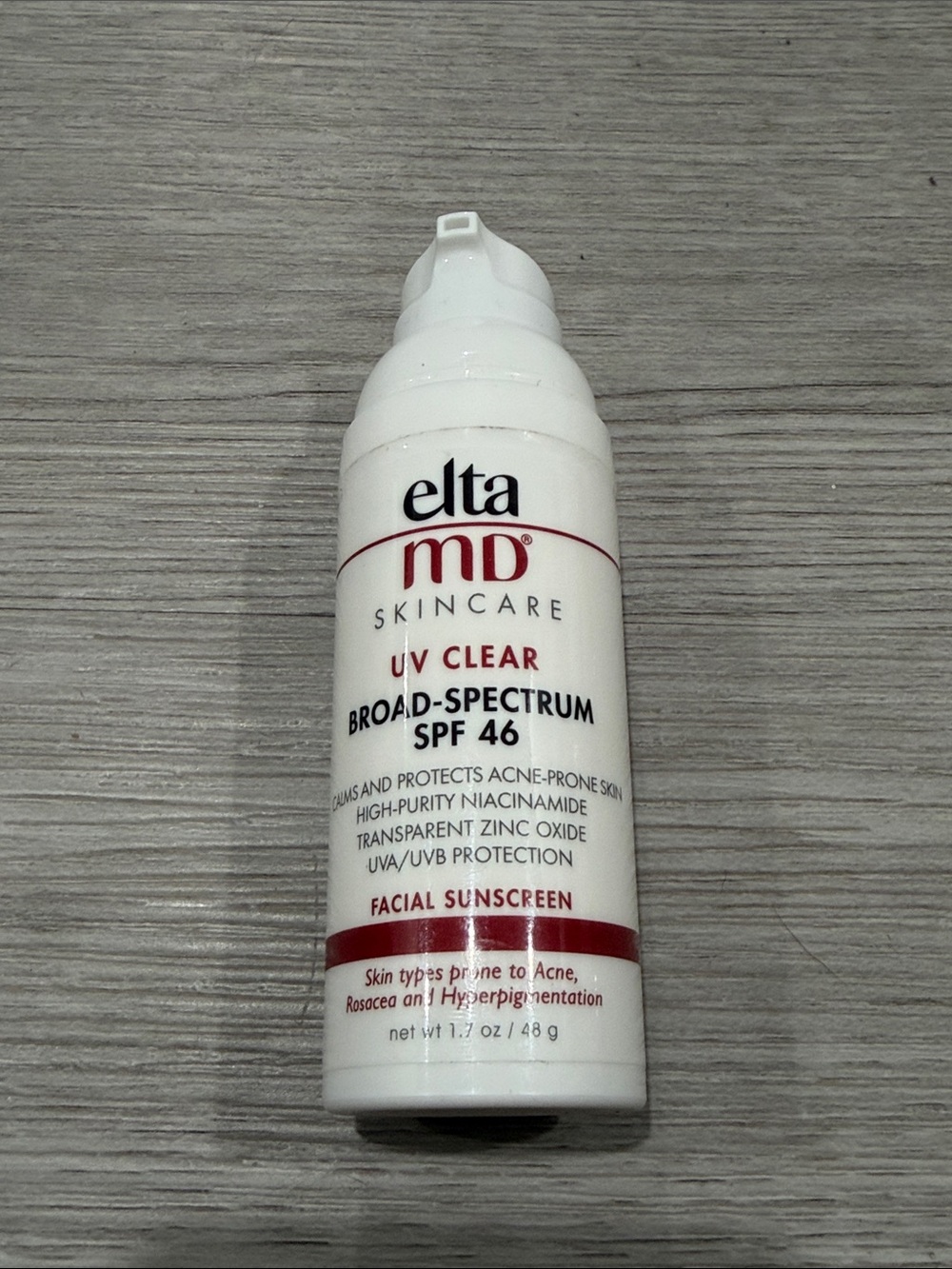 EltaMD Skincare UV Clear Facial Sunscreen SPF 46 NEW NO CAP
